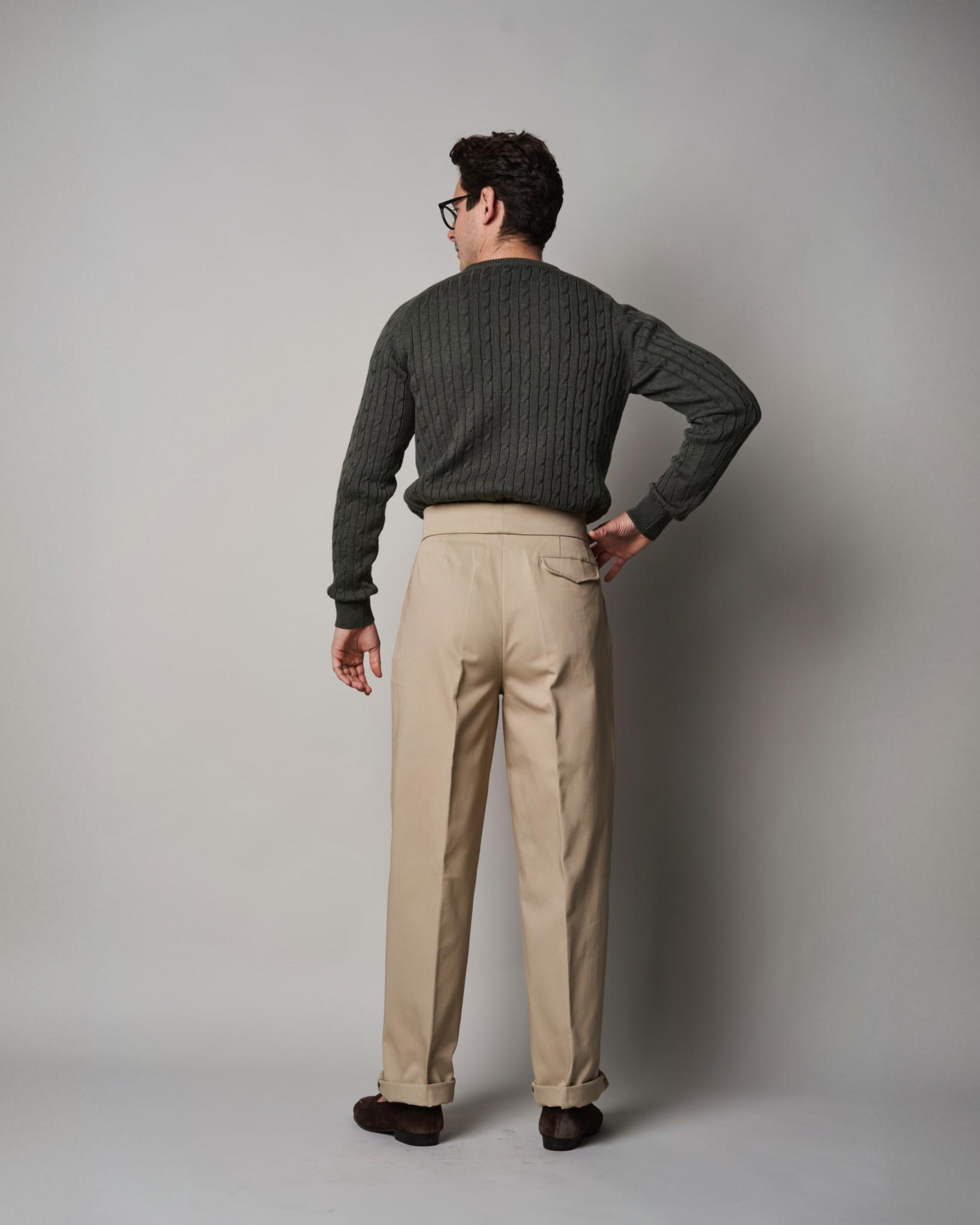 T011 Safari Trousers - American Khaki