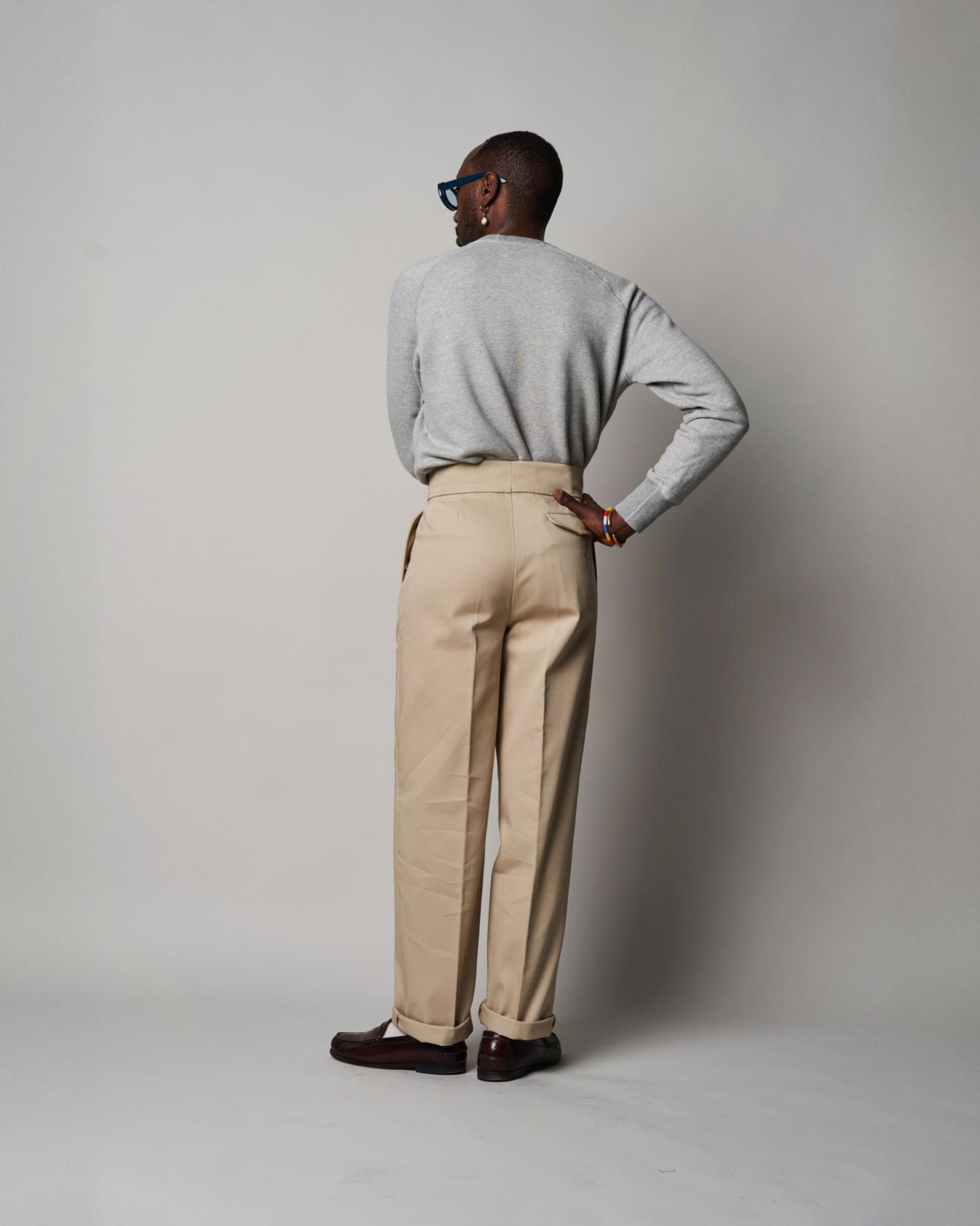 T011 Safari Trousers - American Khaki