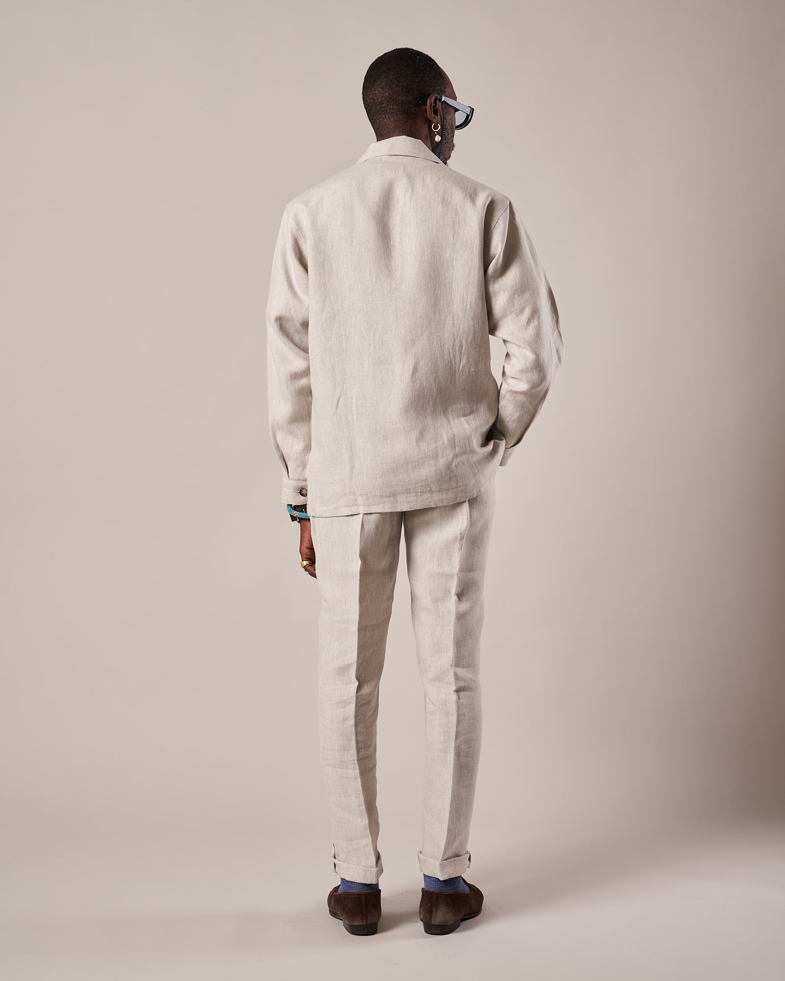 WS50 Work Shirt - Stone Linen