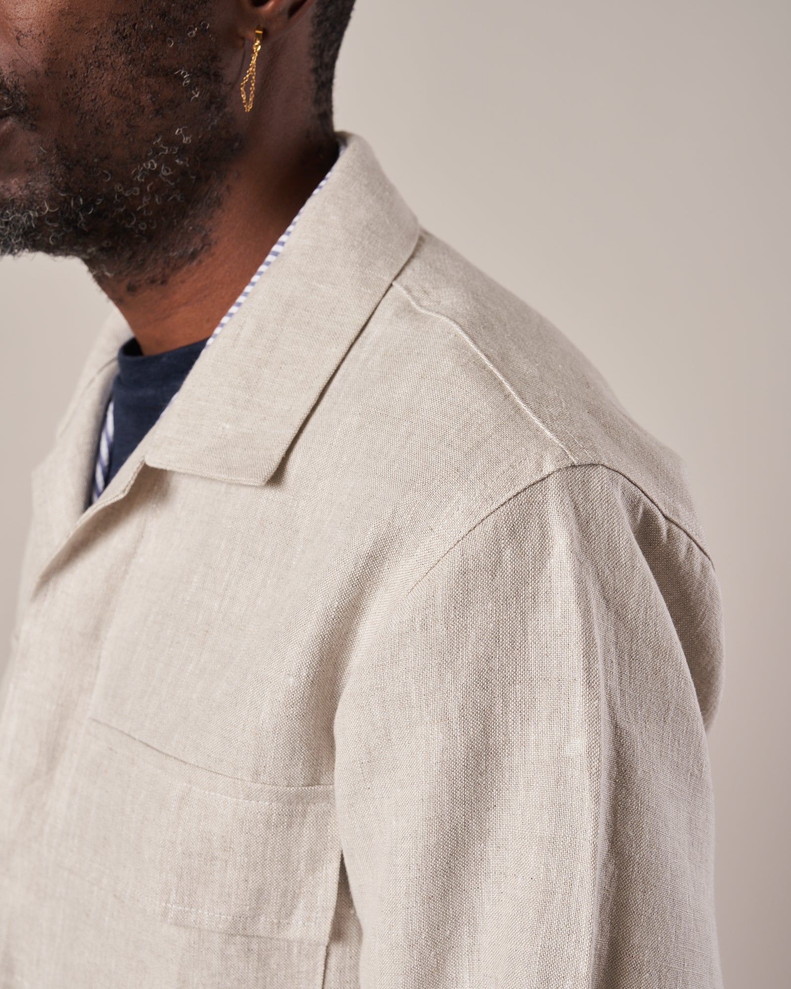 WS50 Work Shirt - Stone Linen