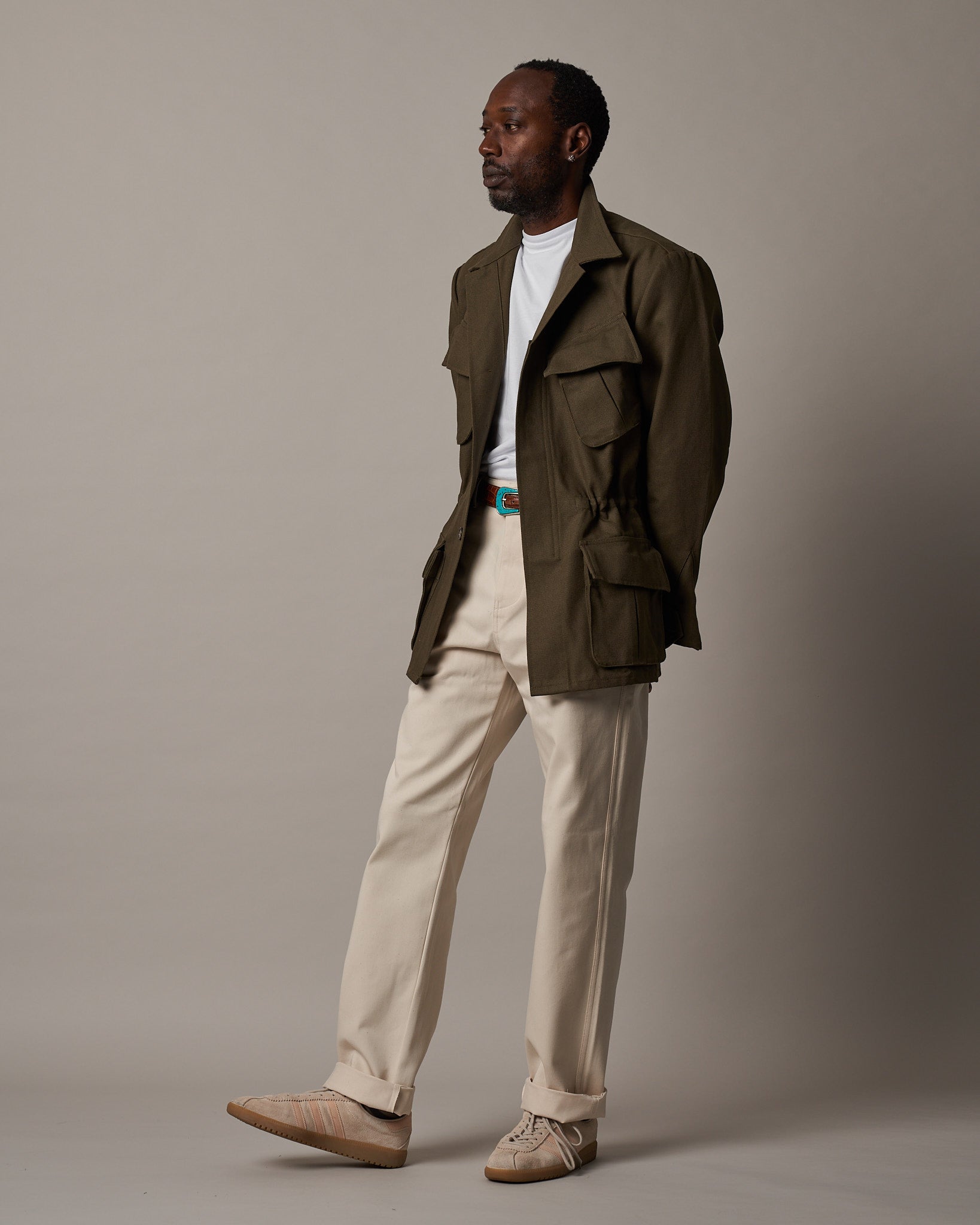 J002 Jungle Jacket - Olive | Informale