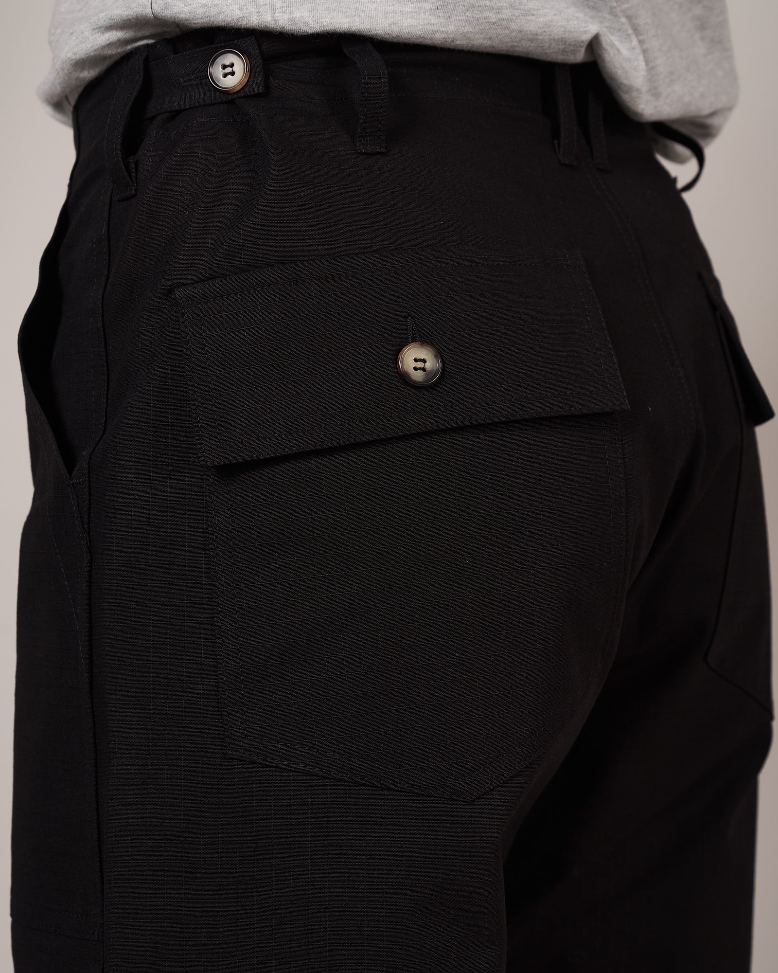 T107 Fatigue Pants - Black