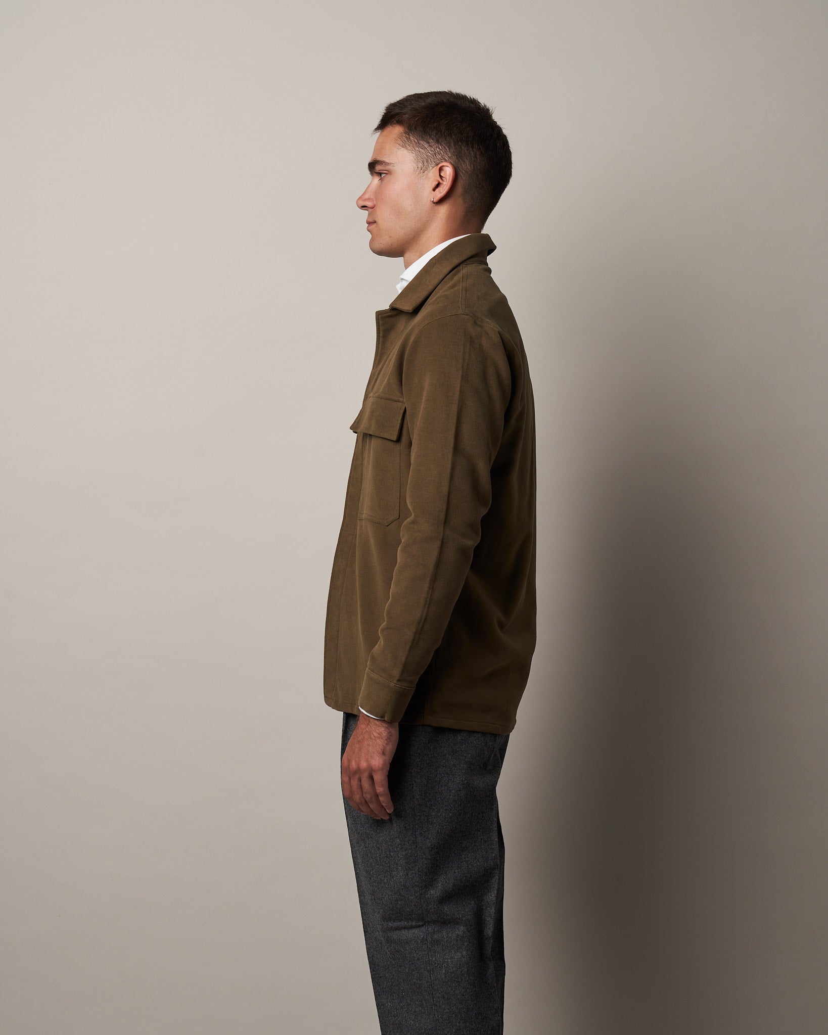 WS50 Work Shirt - Light Olive | Informale — Made in Melbourne