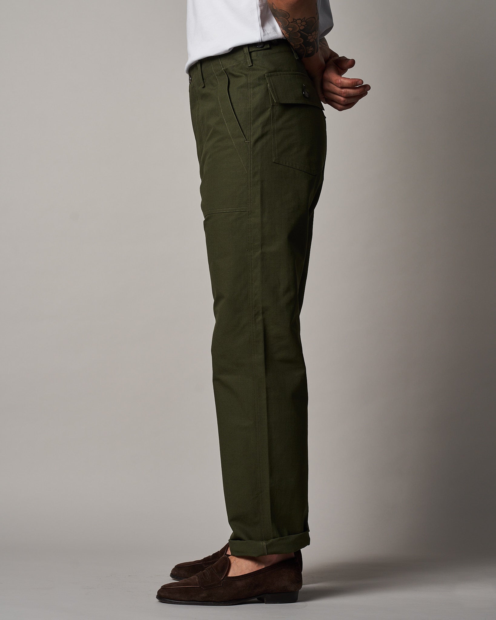 T107 Fatigue Pants - Green (Pre-Order)