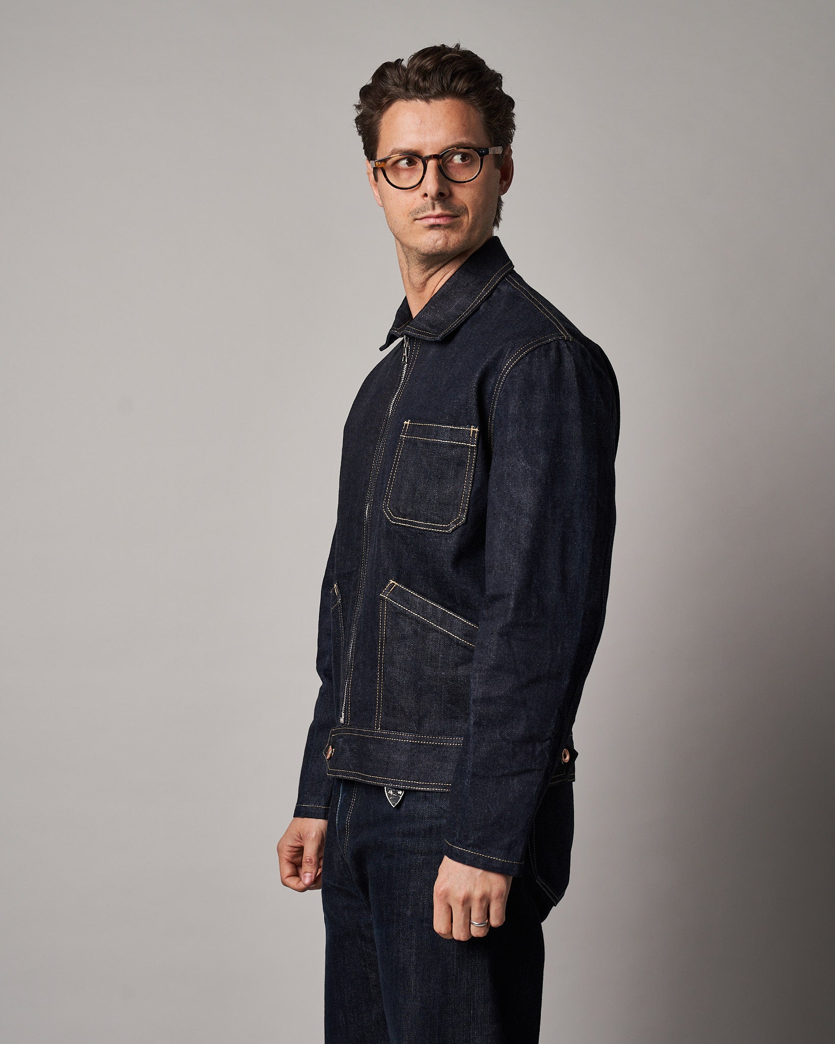 J070 Workwear Jacket Indigo