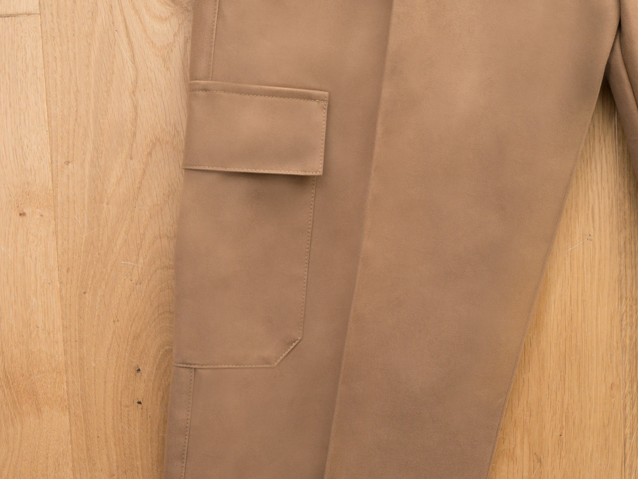 T012 Cargo Trouser - Light Taupe