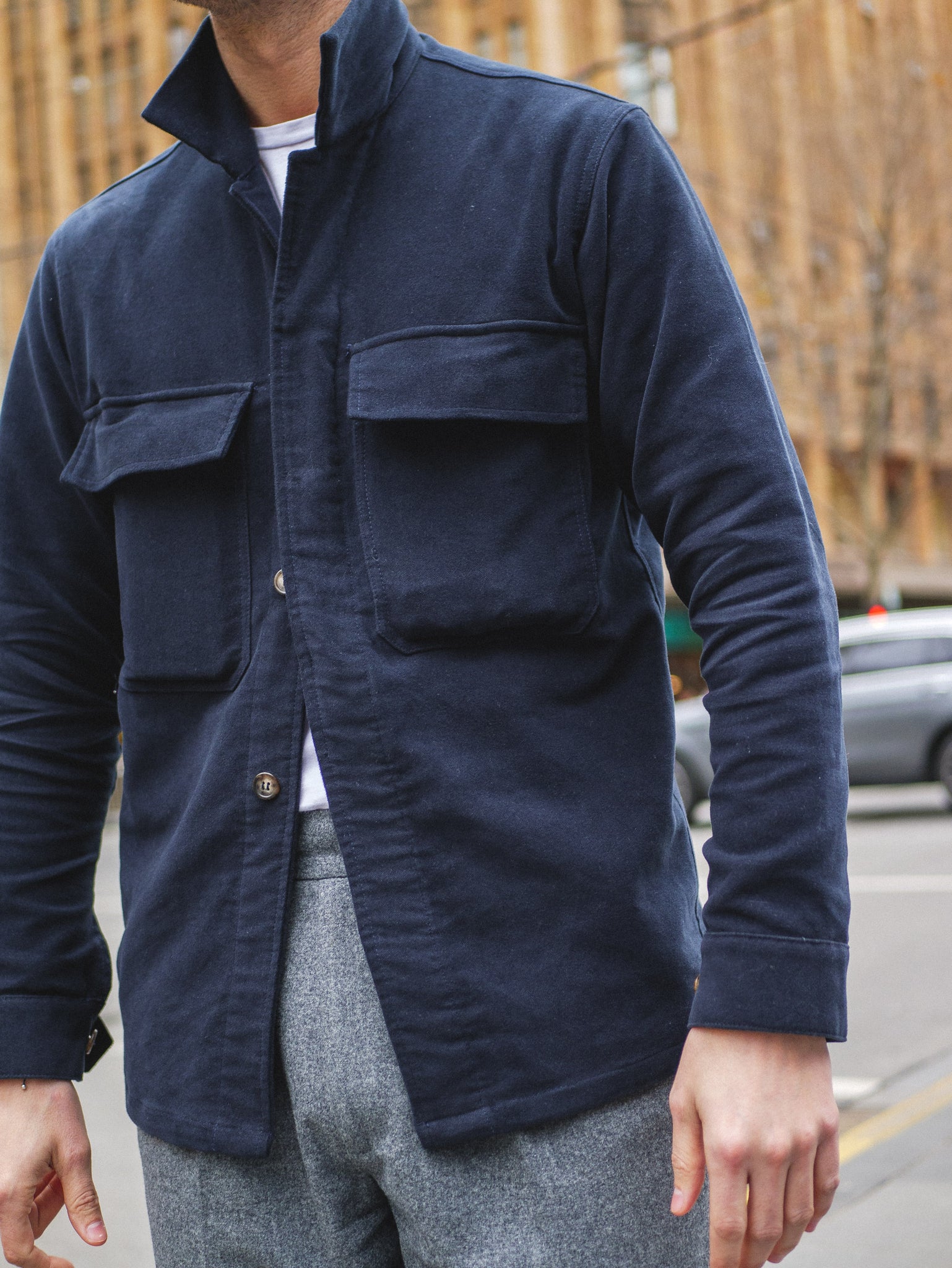 WS50 Work Shirt - Ink | Informale — Made in Melbourne
